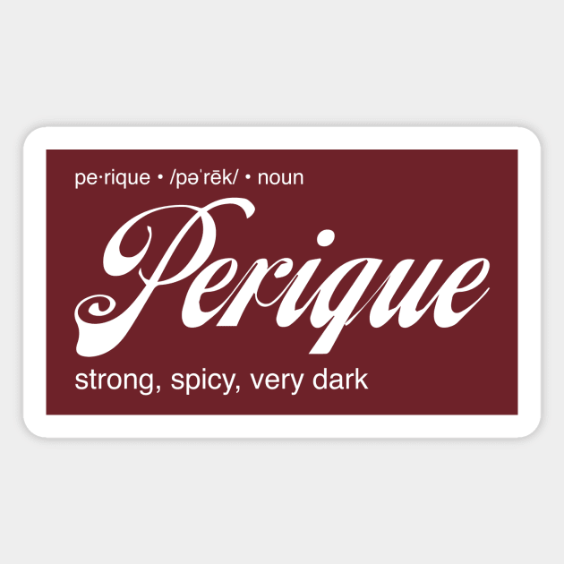 Perique Pipe Tobacco Magnet by Eugene and Jonnie Tee's